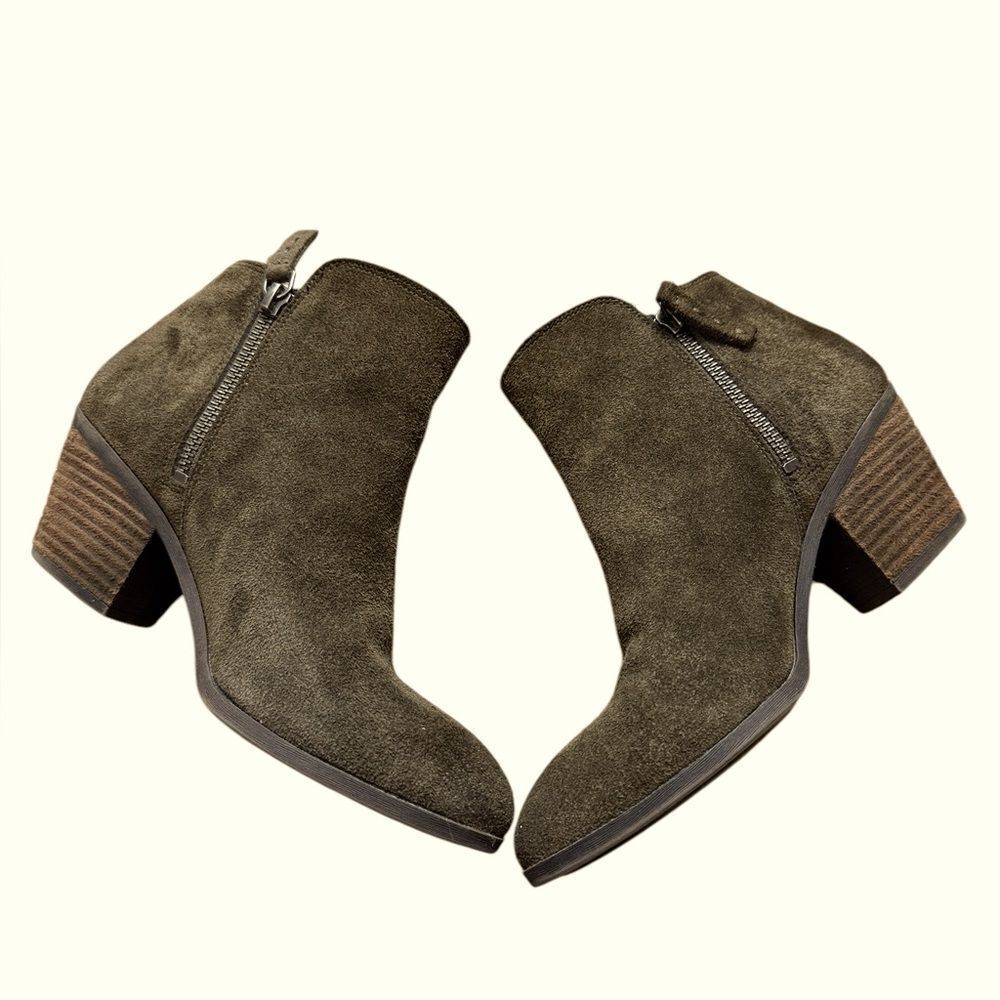 Frye Chocolate Brown Ankle Boots